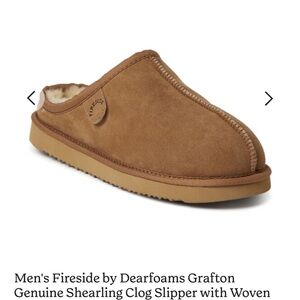 Dearfoams Fireside Tan Loafers